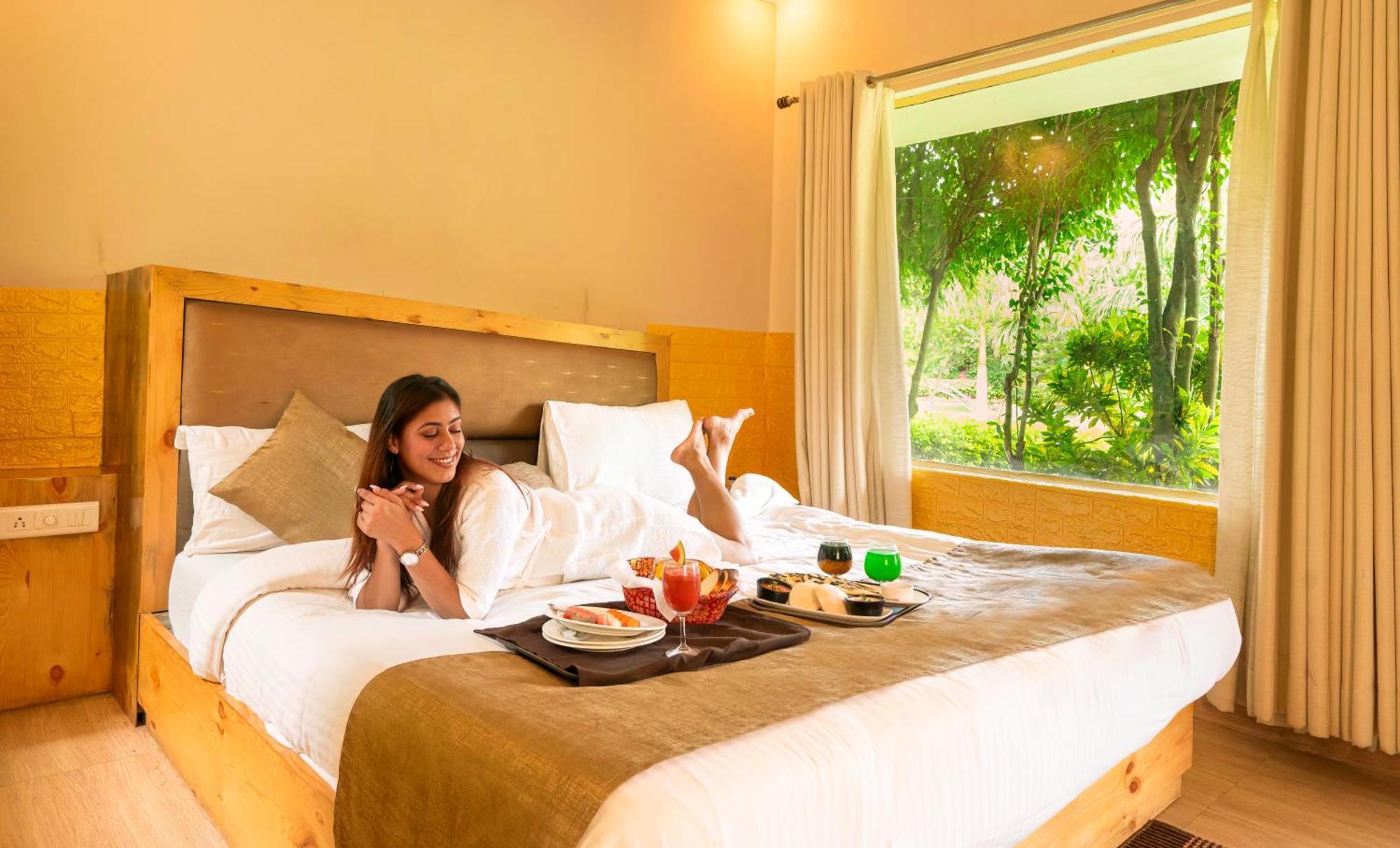 The Tattwaa Corbett Spa And Resort Rāmnagar Exteriör bild