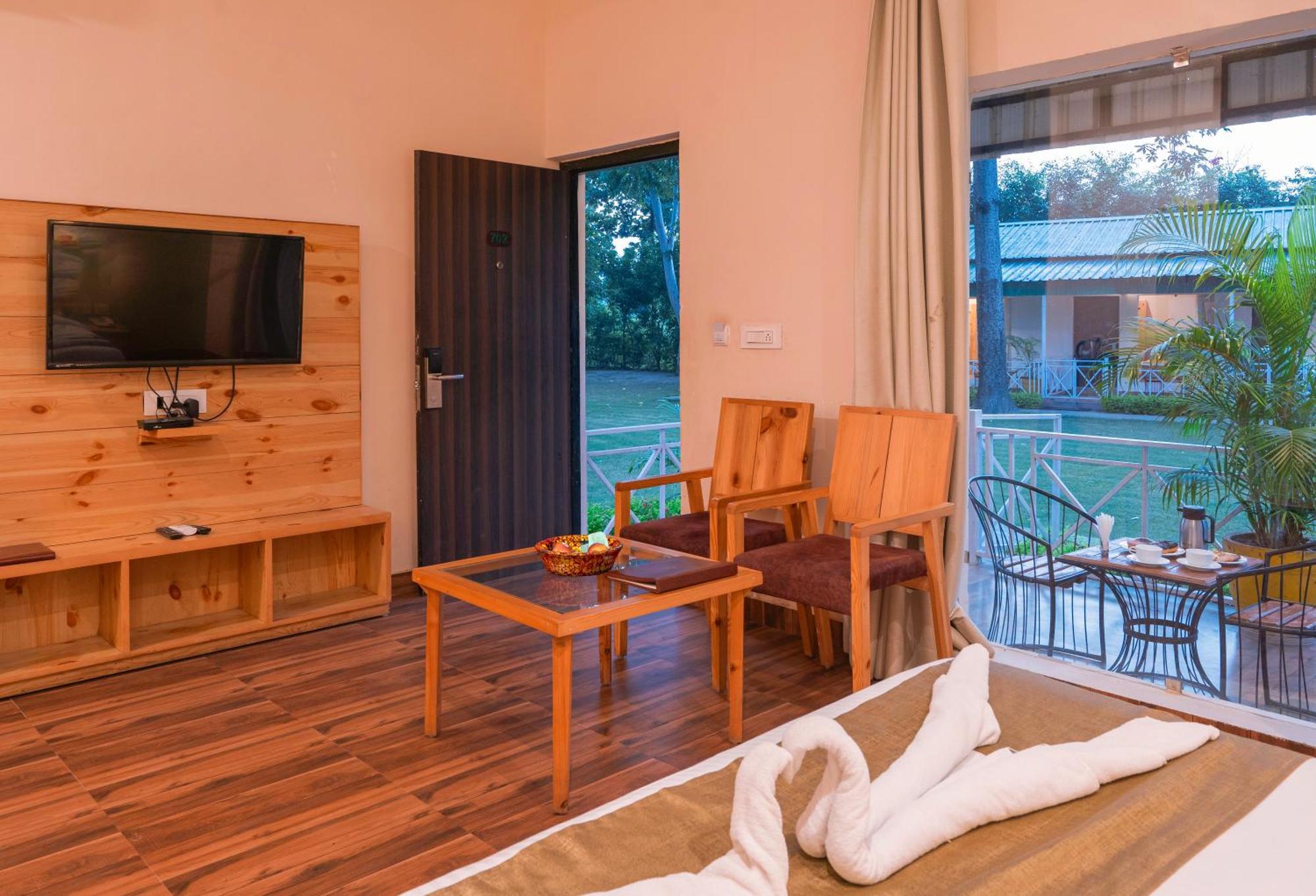 The Tattwaa Corbett Spa And Resort Rāmnagar Exteriör bild