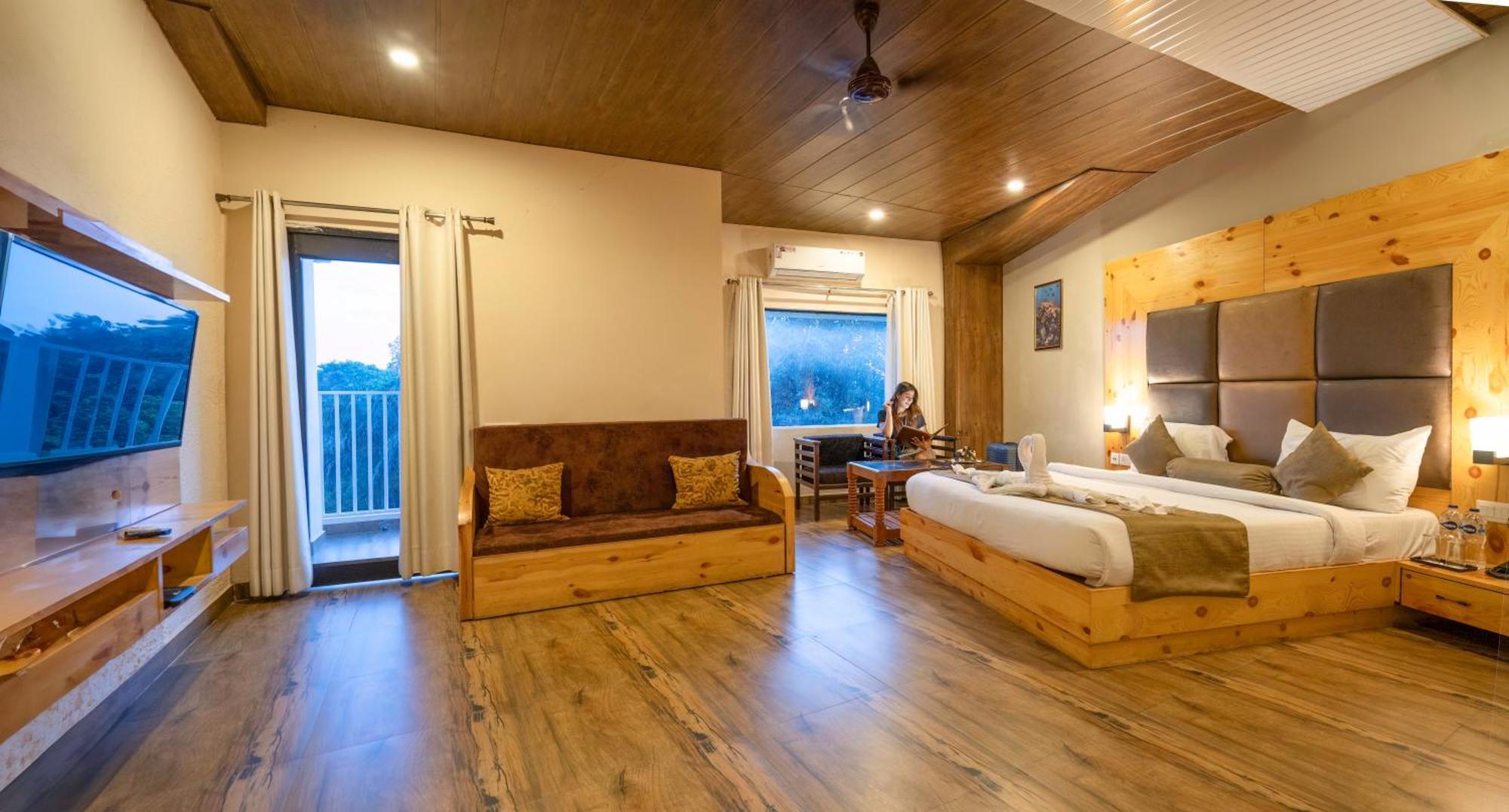 The Tattwaa Corbett Spa And Resort Rāmnagar Exteriör bild